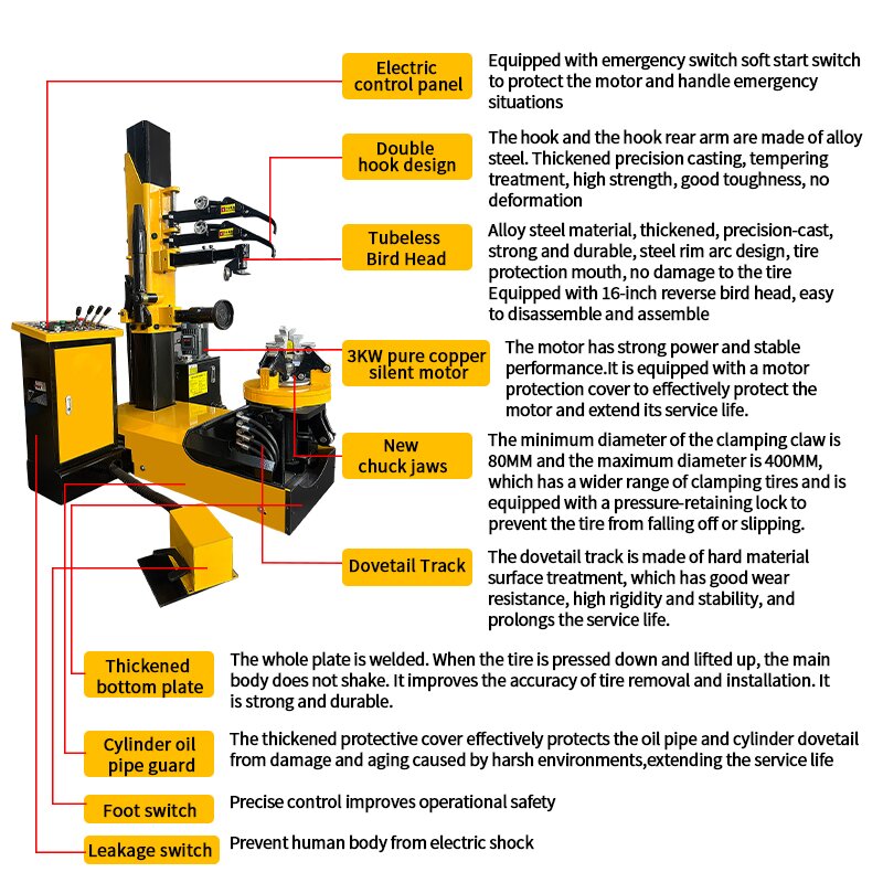 Macchina Professionale per Rip - Tire Changer Machine recensione e prezzo