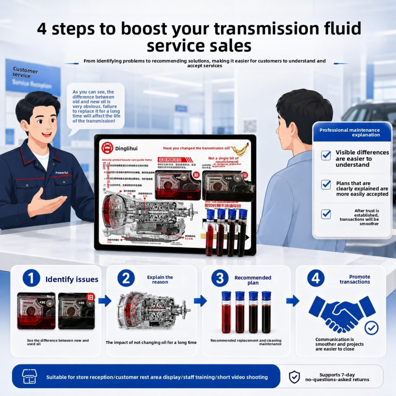 Pannello Dimostrativo Olio Tra - Auto Repair Shop For Transmissions recensione e prezzo